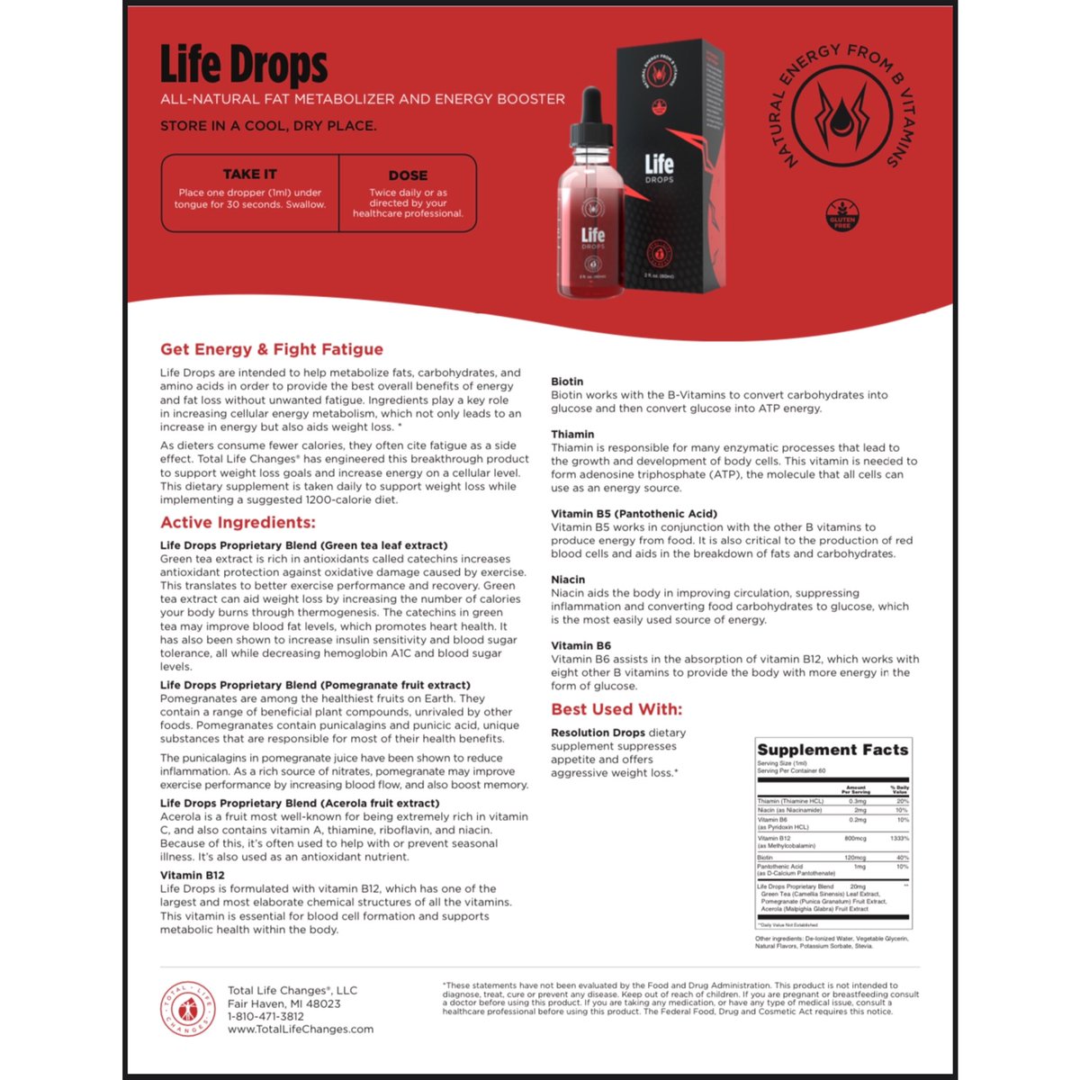 KM_HLTSolutions's tweet photo. If you are lacking energy and need a little boost then check out our Life Drops.. Link in Bio
#needmoreenergy #vitaminb12 #vitaminb6 #allnatural #fatmetabolizer #fatigue #weightloss #tlc #vegancommunity #fitness #runners #gymlifestyle #crossfitcommunity #follow๏ฝe #wellness https://t.co/KNFg6ln8eF