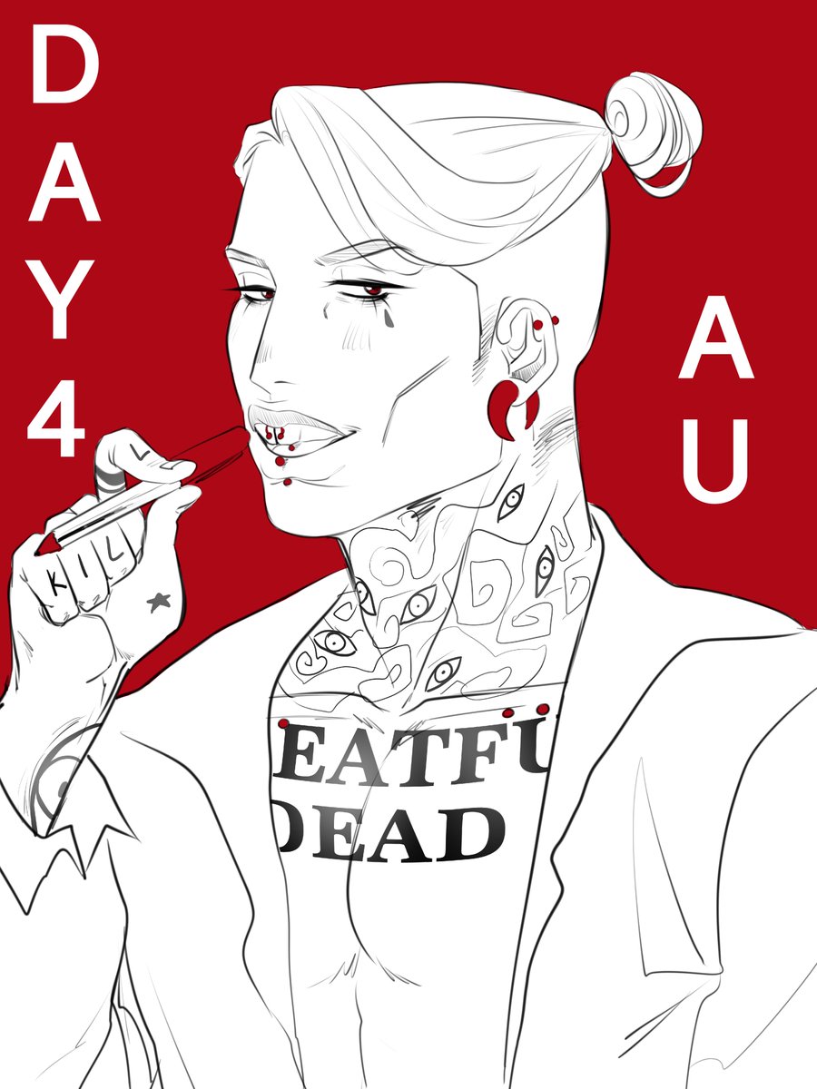 ne0ntetra's tweet photo. Day 4 of #prosciuttoweek

My own body mod au makes another appearance https://t.co/FtshyBARUJ