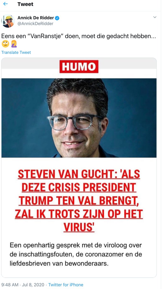 schoftroeper's tweet photo. Eén van degenen die de gezondheid van de Belgen zo goed mogelijk vrijwaart.
Maar dat zint het schoftenpartijtje niet, dus dan maakt dat schofterig, schurfterig, Hutserig, miserabel Moffenhoertje van ‘t Schipperskwartier er dit van.
Krijg zelf lekker Covid19, Moffenhoertje!!

2/2 https://t.co/nnglmsKlPv