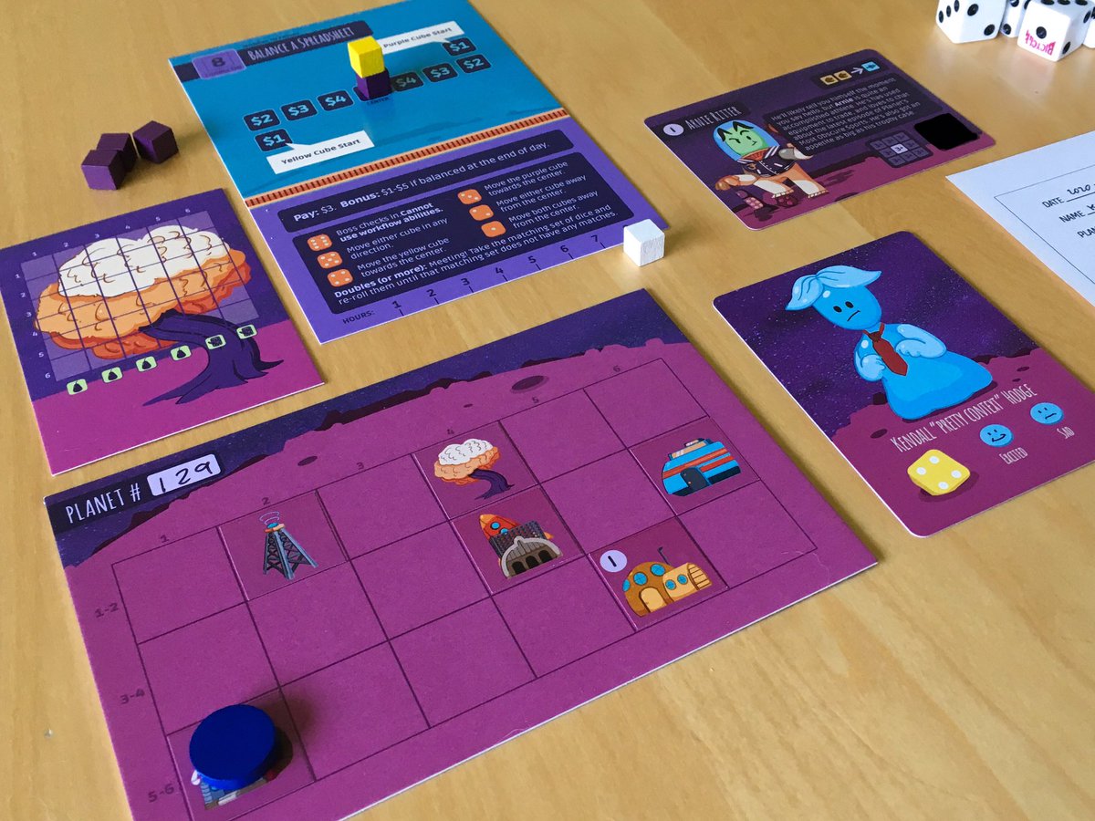 batmartin79's tweet photo. We’re only about a week in, but I really wanted to report in on this unique game from @buttonshy . It’s almost kind of like an analog version of an MMORPG where the social and trade part is still online. But... e.g. you play once a day at most, real life time of day matters, etc. https://t.co/SIWeb3vWzP