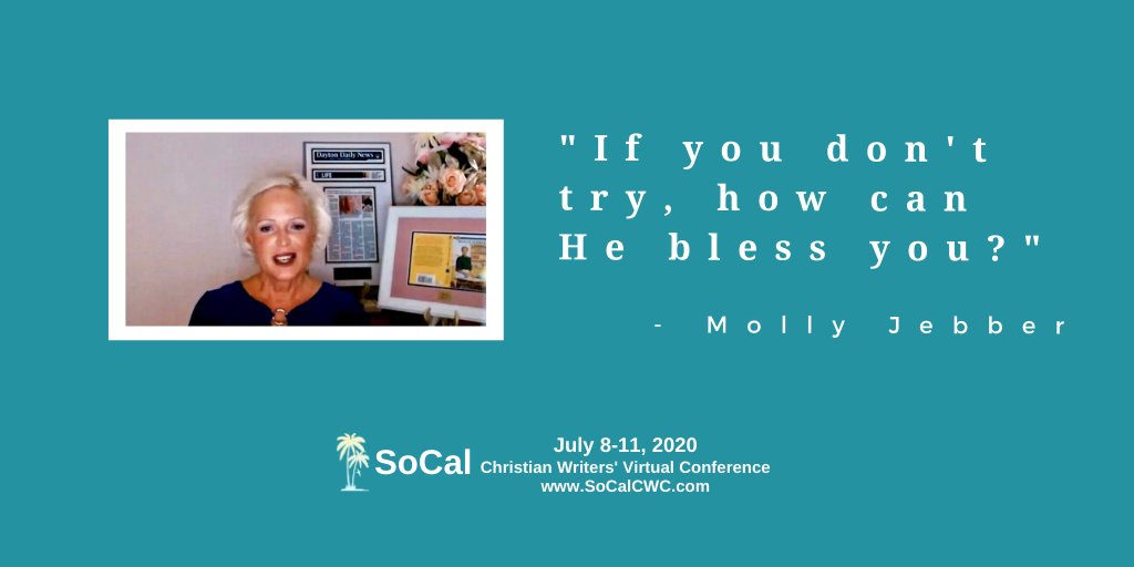 SoCalCWC's tweet photo. Such powerful words spoken by Molly Jebber today!
What part of today’s conference did you enjoy?
#socalcwc2020 #writersconference #virtualconference https://t.co/W5P9EjW4WI