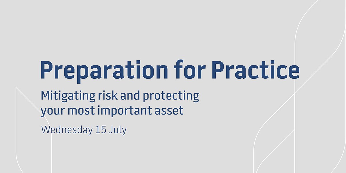 RACSurgeons's tweet image. The next webinar in our #PreparationforPractice series will be the “Mitigating risk and protecting your most important asset” webinar featuring presenters Rocky Ruperto and Michael Waycott. The session will be moderated by Mr Patrick Lo FRACS. 

Register: bit.ly/2zOEMB5