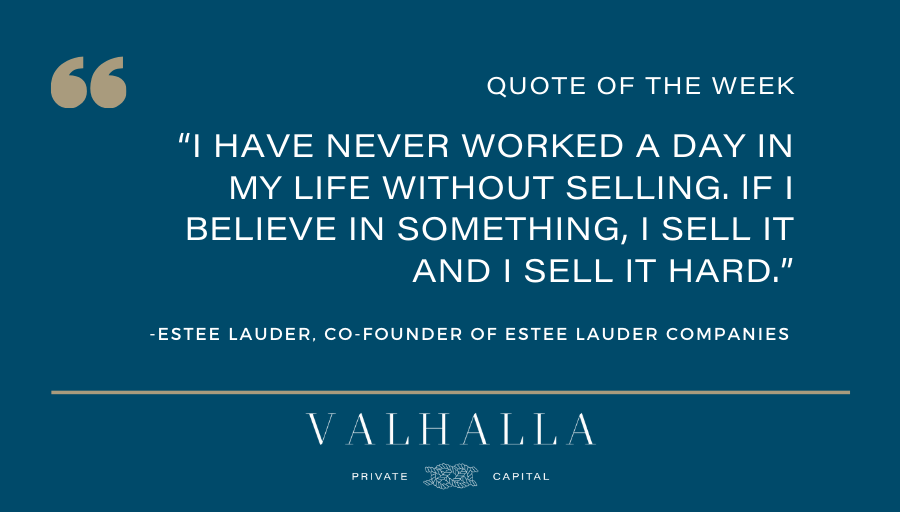 valhallacap's tweet image. There are so many quotes on selling ... bottom line is you need to sell your product with energy.  Products do not #sell themselves. #SellHard.