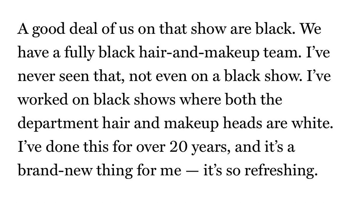 sincerelyash's tweet photo. I will never forget the time I interviewed the phenomenal makeup artist for Tracee Ellis Ross on Blackish, and she told me this: https://t.co/ECLVPSzFG1