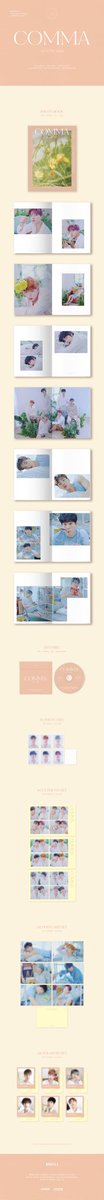 [HELP RT]  #MONSTAX   : PHOTOBOOK LOOSE ITEMS Comma & Xiesta Version  Postage: RM5 No second payment No Cancellation after payment Will proceed if all slots taken*Refer last photo for price & availability*(Member Set consist of both version)