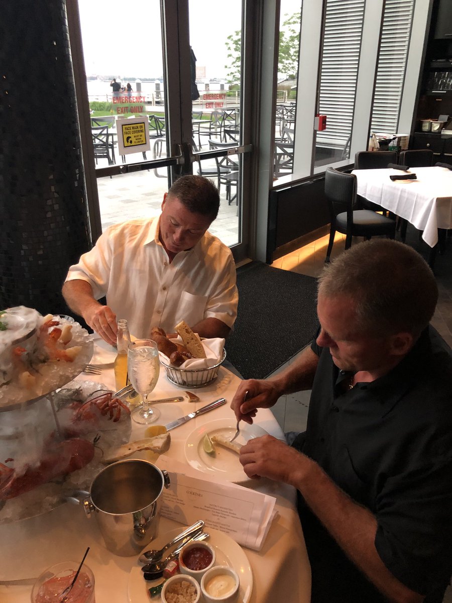 IeraciCorp's tweet photo. Seaport Boston with some old friends!! 🍷🥃🦞#landscaping #ieracilandscaping #ieraci https://t.co/ULb9kBnxnF