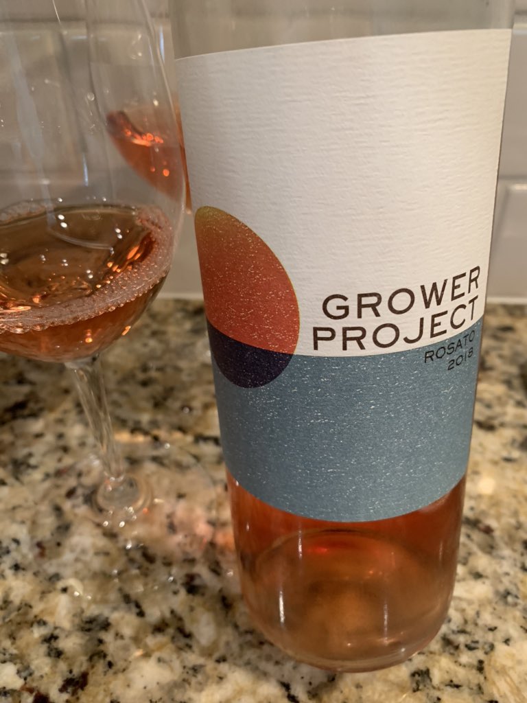 MyVinoRules's tweet photo. @wine4thepeople Love the juicy flavors of summer like watermelon, sour cherries, and raspberry in #GrowerProject 2018 Rosato 100% Sangiovese “direct press” from the Letkeman Vineyard, Gaines County in the #TexasHighPlains very near the New Mexico border. #txwine https://t.co/mRbIQvWf1o