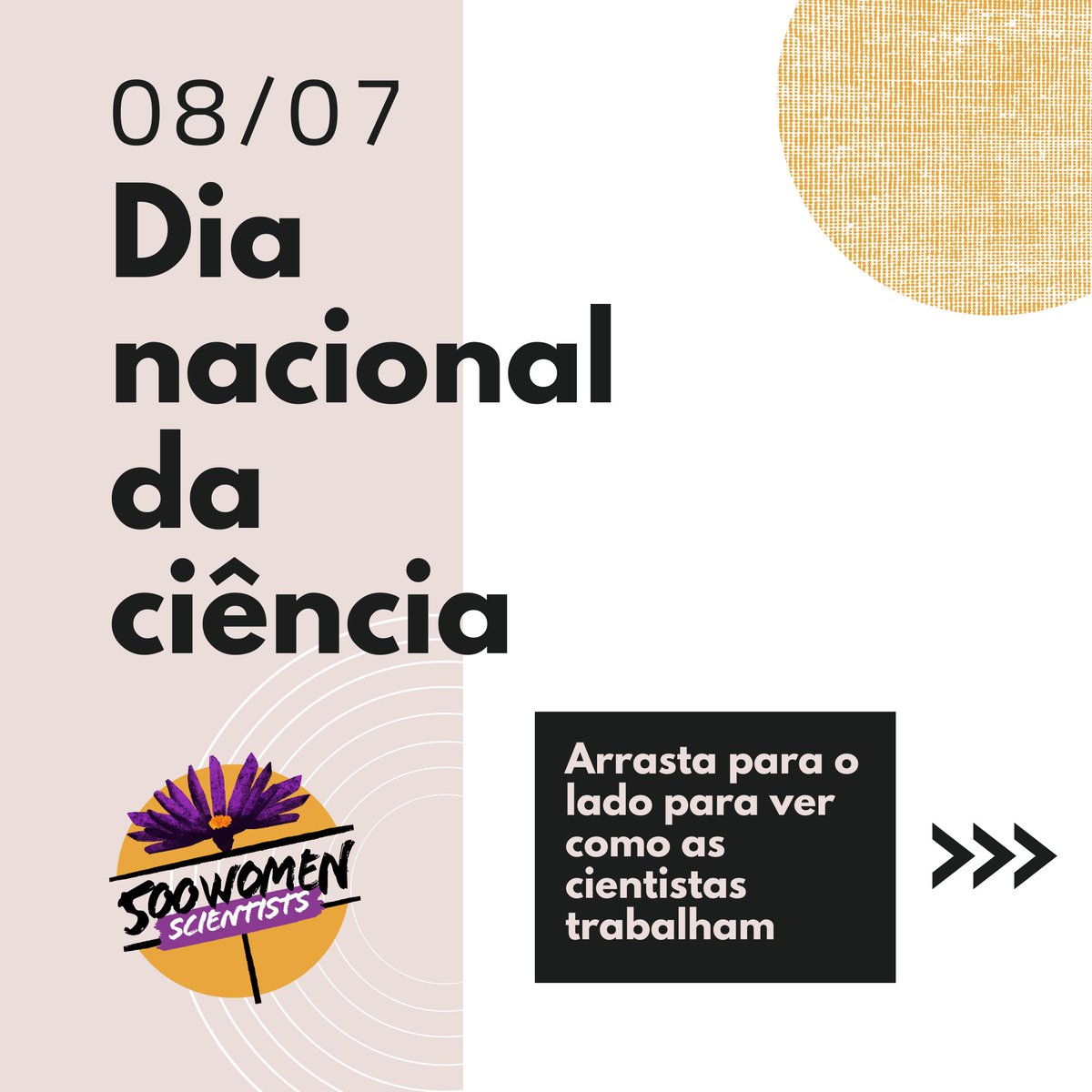 500 Women Scientists - Pod POA tweet media