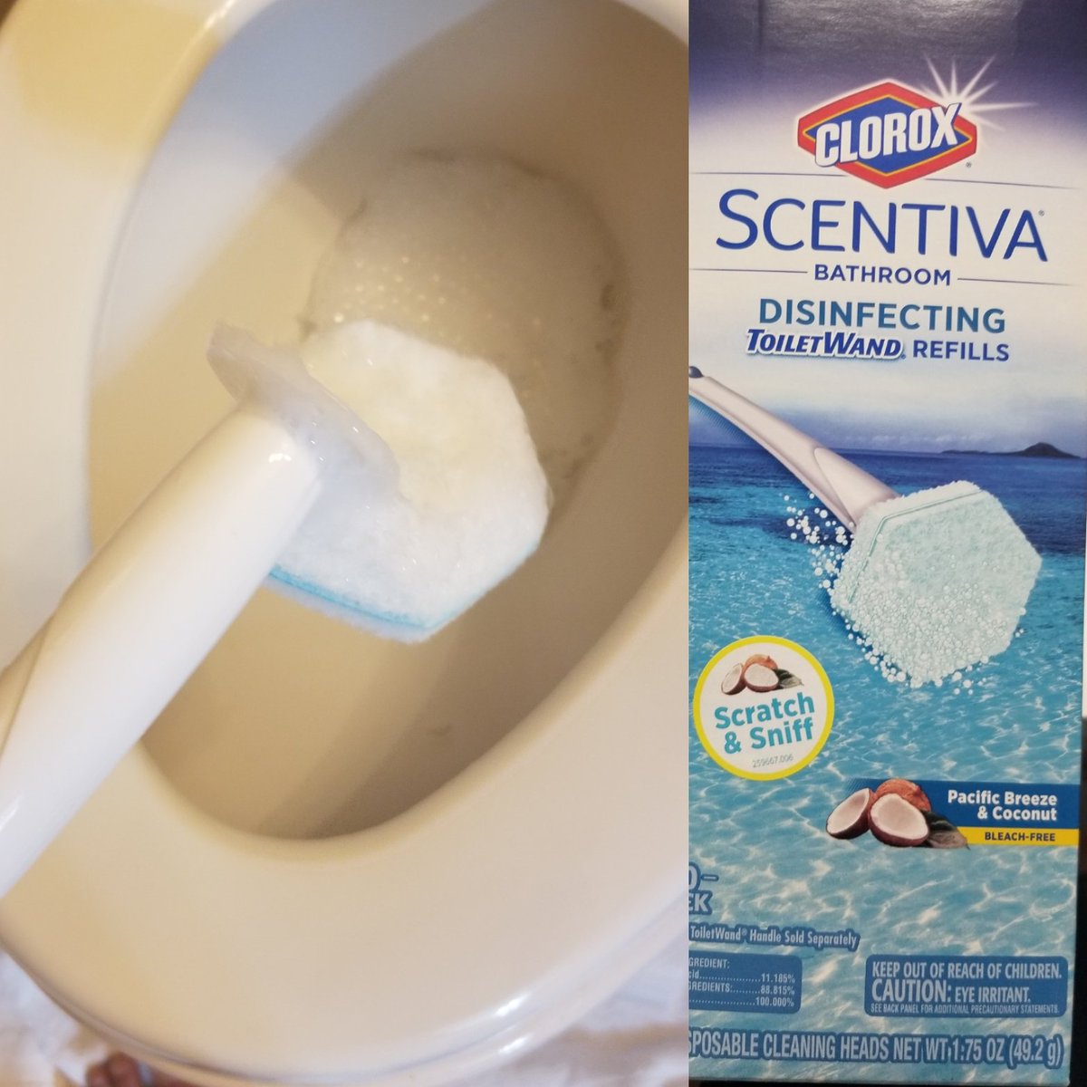 UnkieDonPat's tweet photo. @Clorox just bought this. not even 5 minutes ur product already useless. now, you are going to make drive back to the store get refund and waste my time & gas for your lousy defected product. #ripoff #angryconsumer https://t.co/V86JIFegA3