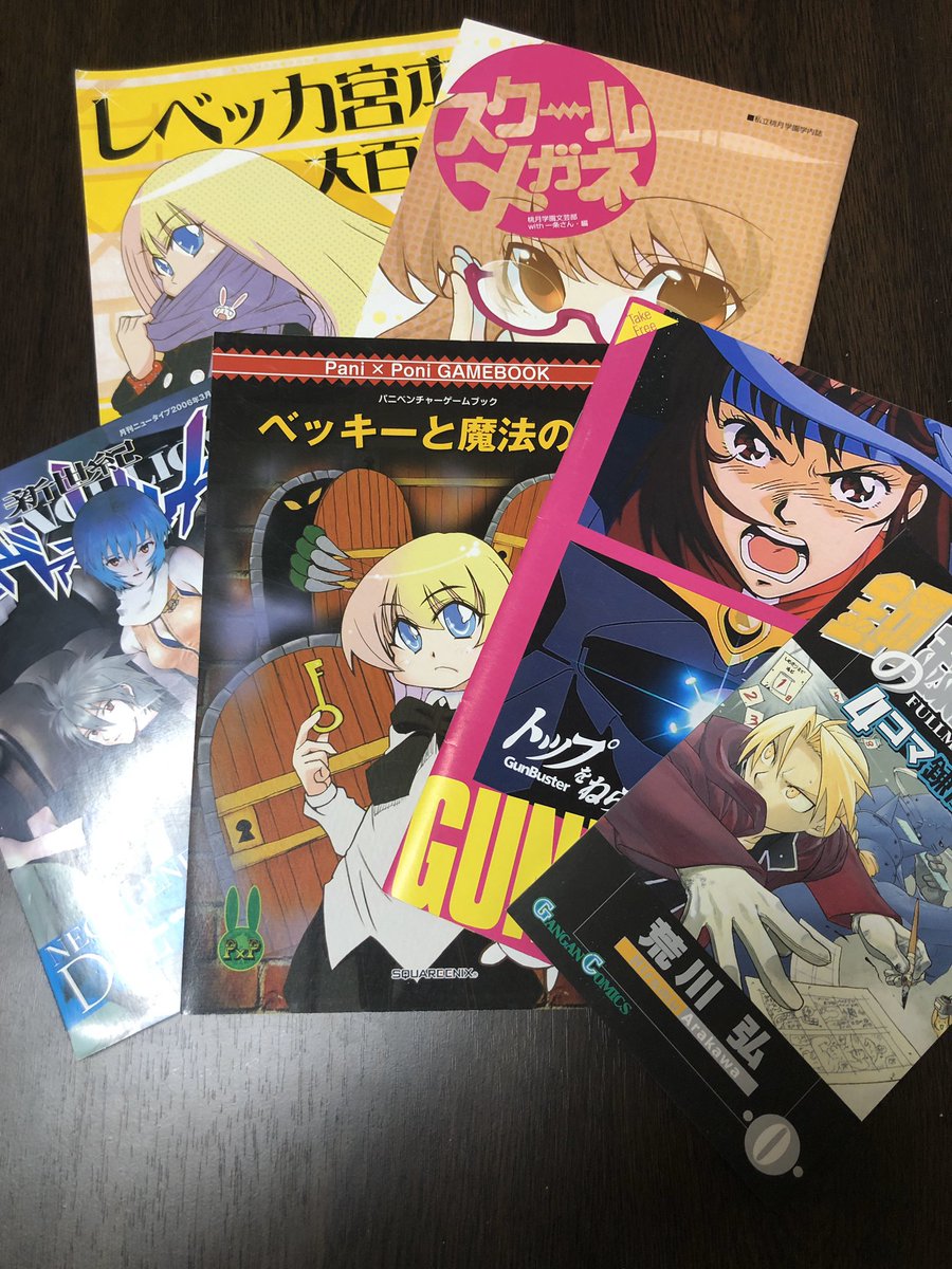 部屋掃除したら出てきたけど、資料とかに最適レベルだから、
捨てなかった自分を褒めたいね。 