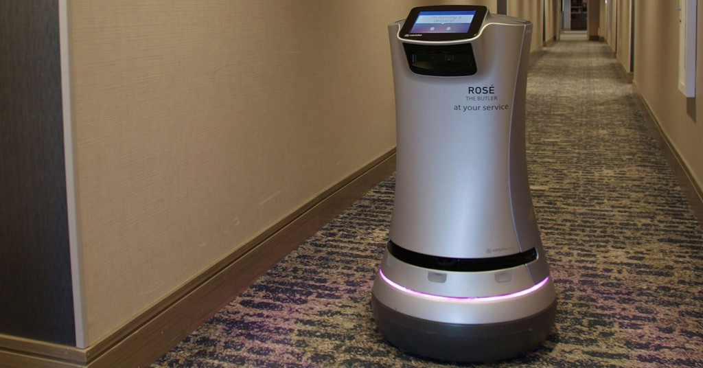 TravelLeisure's tweet image. This Hotel Has a Robot Named Rosé That Will Deliver Wine to Your Room Without Human Contact bit.ly/2ZOTT6x