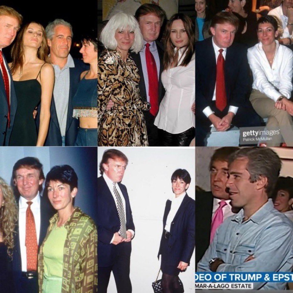 @LoverOfTruth10 There’s more pictures of trump* with Maxwell than there are pictures with Melania’s son #CreepyTrump