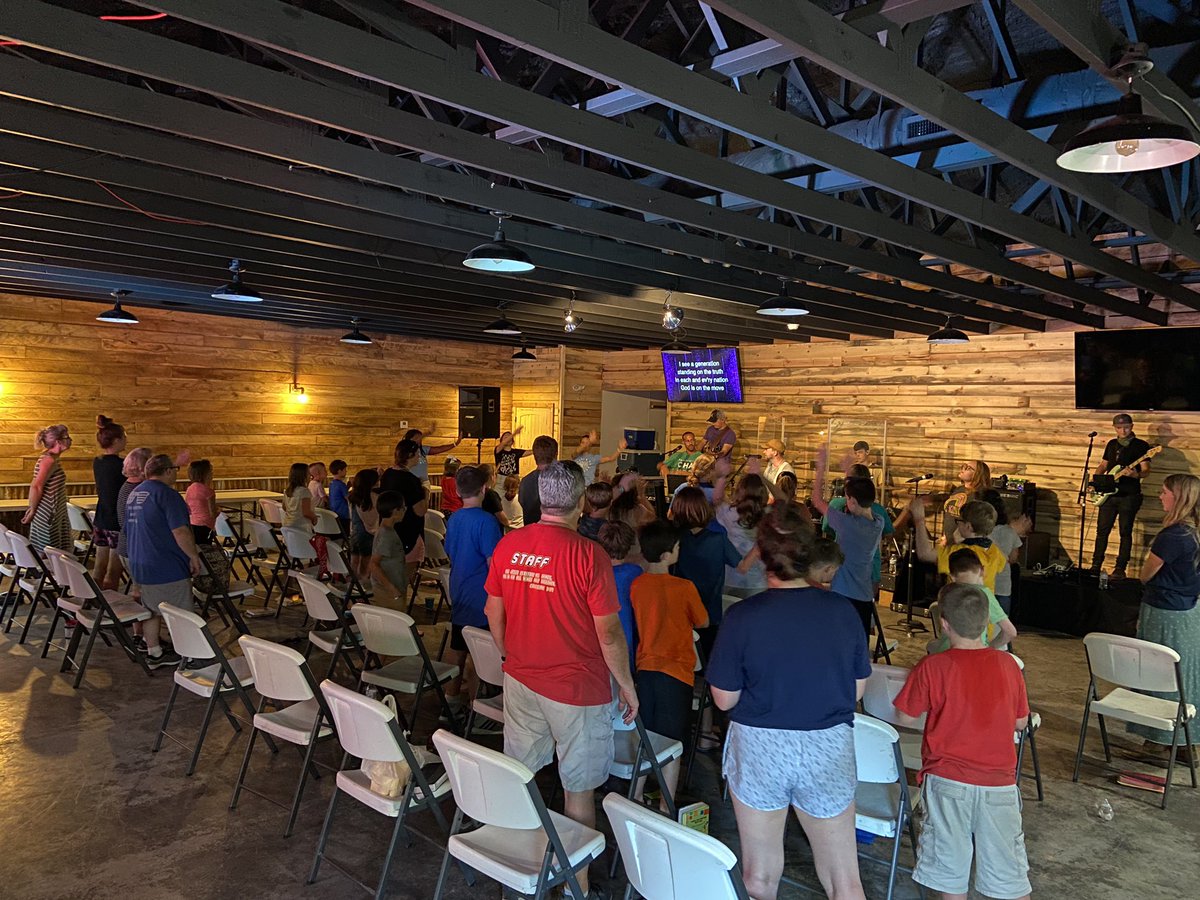 greencntrycamp's tweet photo. First worship in the new cabin!  Thank you Lord!! https://t.co/xCeuC0F2qB