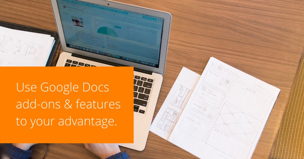 vinestdigital's tweet image. Google Docs has a lot of add-ons available, including tools for bibliographies, forms, e-signatures, translating, shortening URLs, or even formatting that screenplay you&apos;ve been meaning to write in your down time.

#GoogleDocs #DocFormatting #WordProcessing