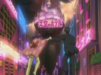 黒田誠 アニメ 銀魂 はアニメ内で数々のパロディをしてきました 例えばジブリ作品とのパロディです アニメ161話 何回みてもラピュタはいい よりタイトルからしてジブリ臭を感じますが ジブリ作品天空の城ラピュタに登場するお城らしきものが出現し