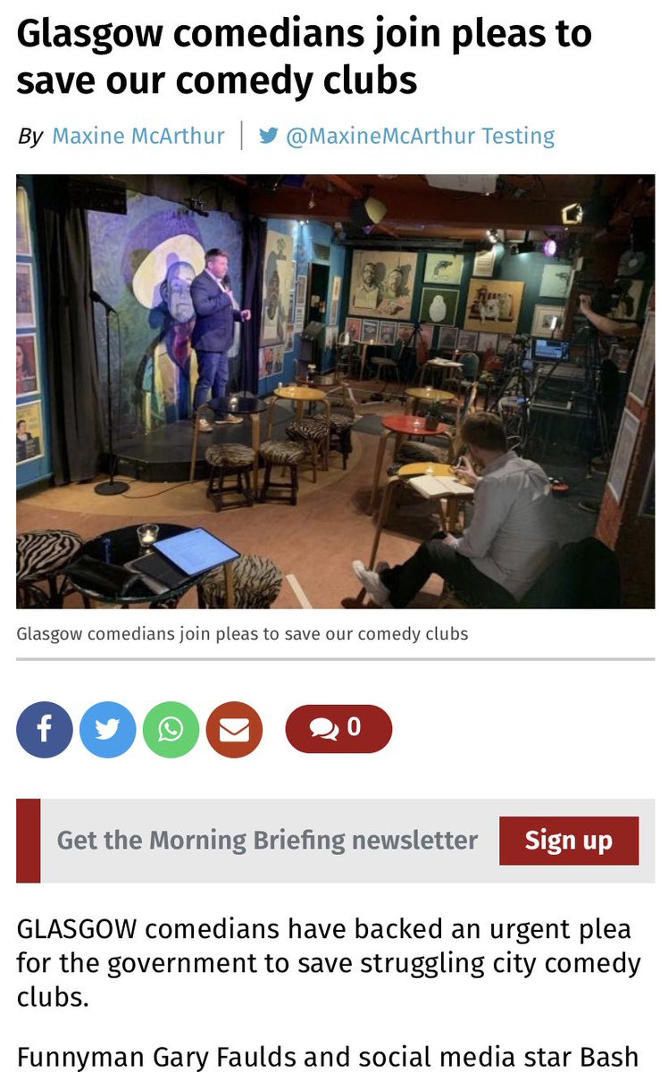 Billykirkwood's tweet photo. My friends comedy is in trouble 

Here’s my post with link to articles why WE need your help.

https://t.co/SQ8zbeFwgy

Read the full report &amp; sign the open letter to UK governments here: 

https://t.co/043j5bnaF9 

Pls share if you can

Keep Comedy (A)Live 

#savelivecomedy https://t.co/58mBn8MFJY