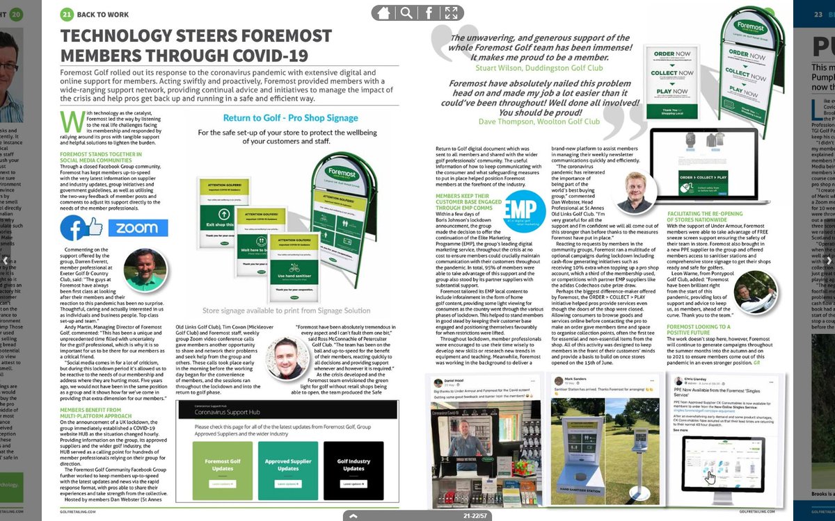 Foremost Golf tweet media