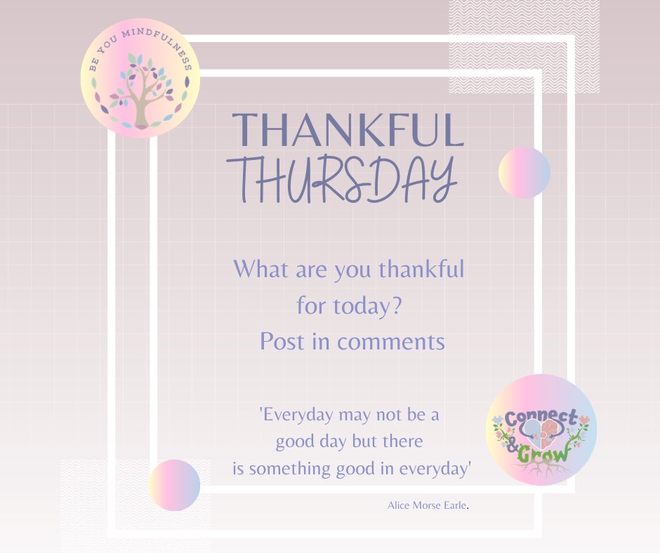 BuMindfulness's tweet photo. What are you thankful for today? I am thankful for my morning walk, the quiet, the frwash air, the time to just be before the busy day begins. ❤️🌈 #gratitude #ThankfulThursday #mindfulness #Wellbeing https://t.co/QKcmnFd9AL