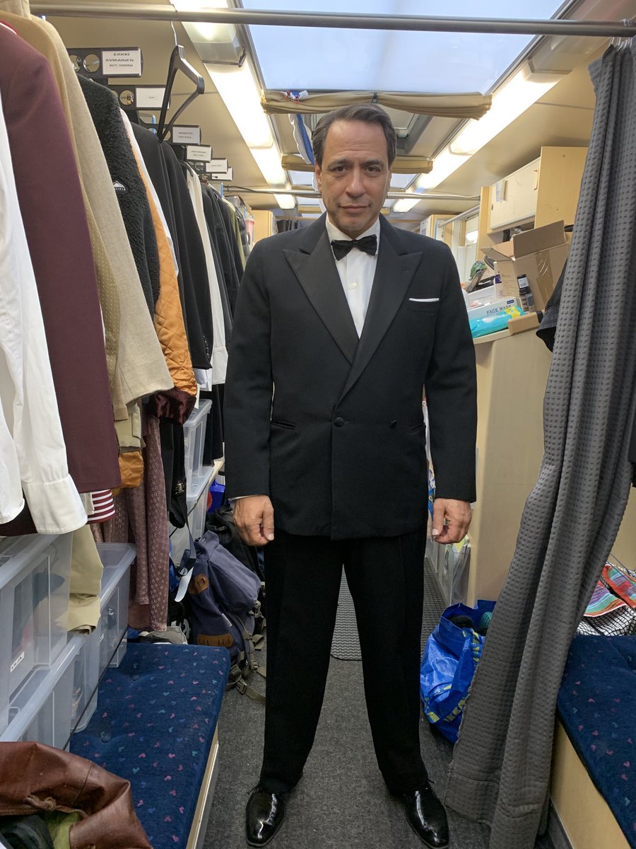 Back as George McFall for season 2 of Shadow Lines. (A small but unimportant role.)