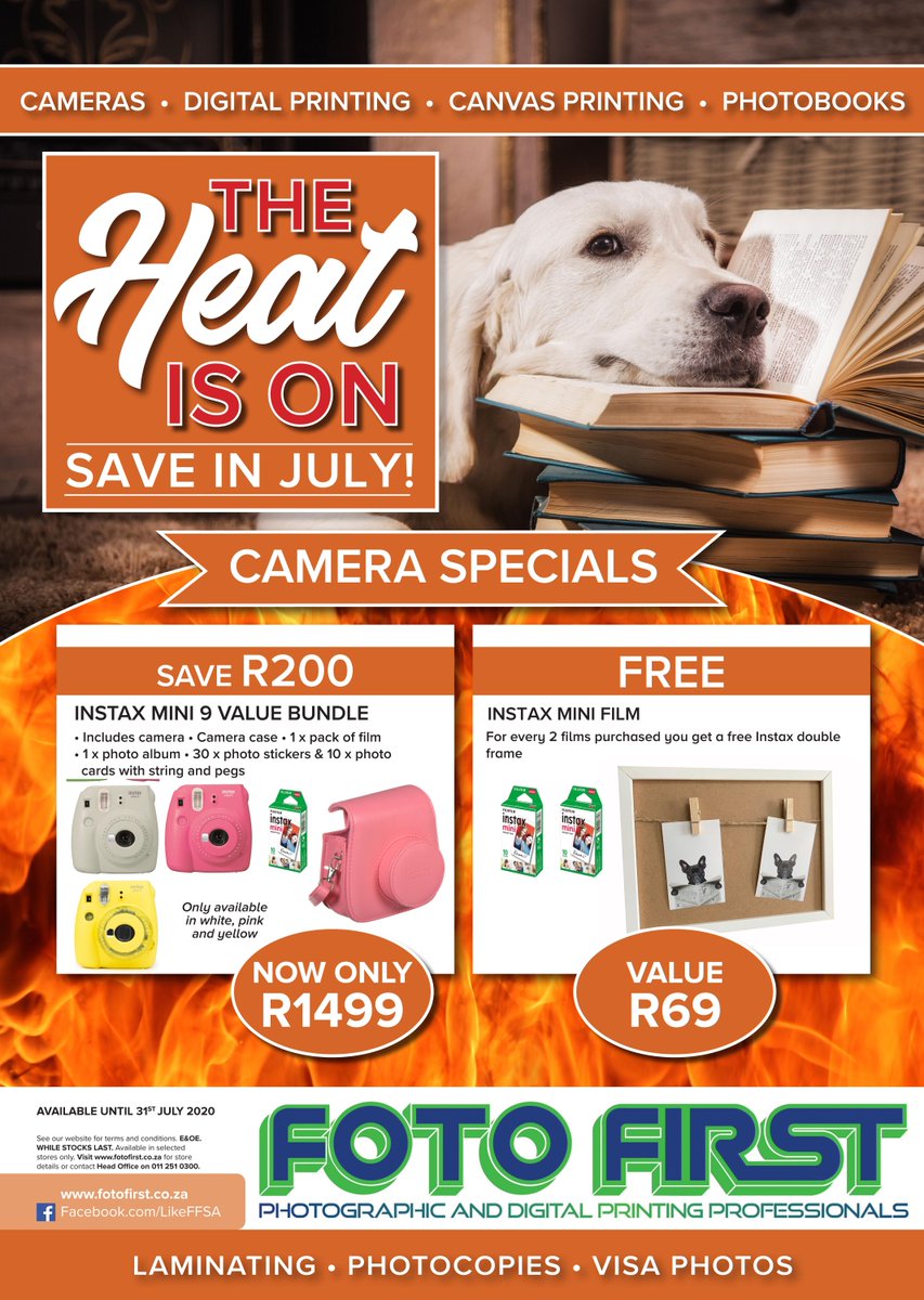 LibMidlandsMall's tweet photo. THE HEAT IS ON with #FotoFirst in #LibertyMidlandsMall. Save BIG this July. https://t.co/5sqLCaqRDt