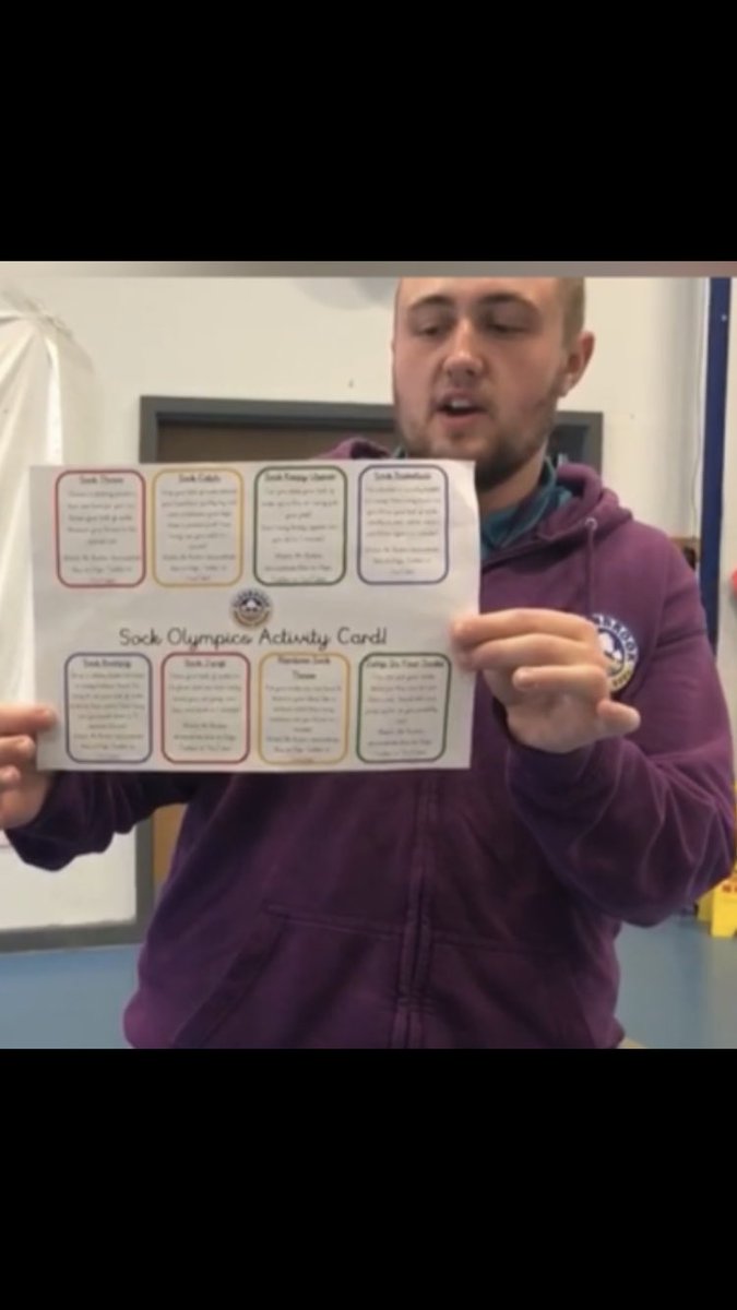 Morning all, today in Nottingham is not a great day for most sports...but the SOCK OLYMPICS is ideal for a rainy few hours! Good luck Glenbrookers. Thanks again to <a href="/MissGrahamteach/">Miss Graham</a> for the idea 💙🧦 Full video at youtu.be/nKvHU8E4uUk #loveoflearning #sockittothem <a href="/satrust_/">Spencer Academies Trust</a>