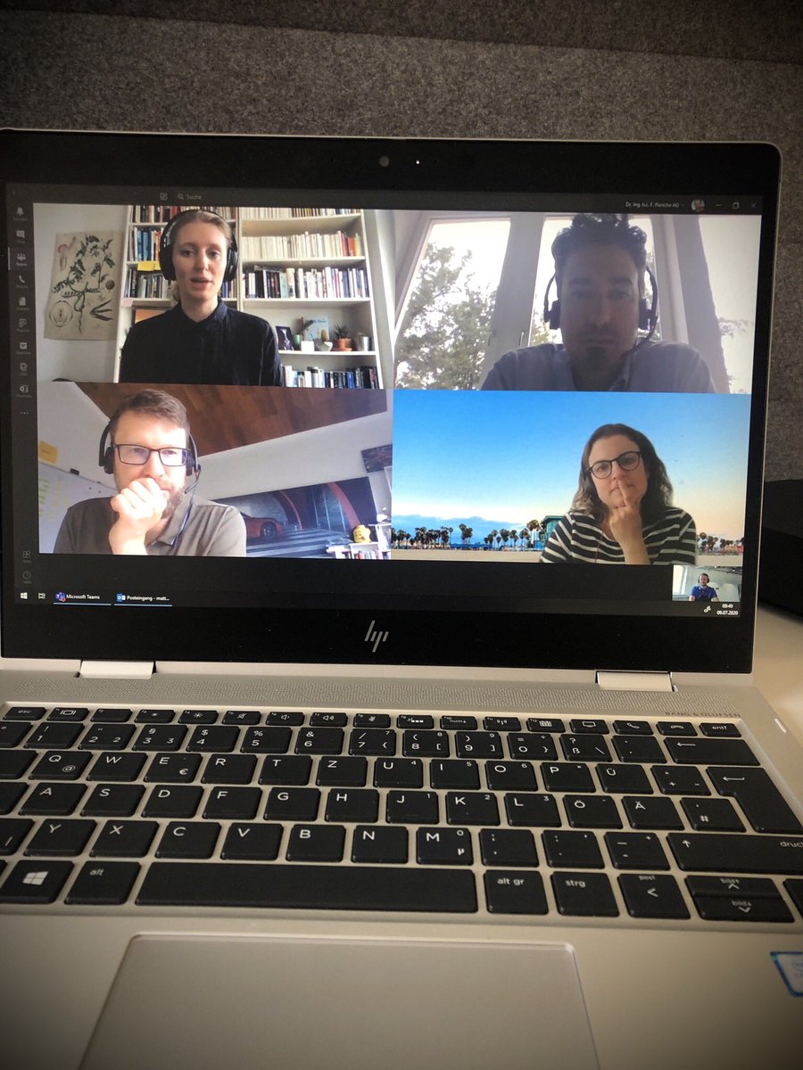 mattesgoertz's tweet photo. Im #MOOCamp20 haben wir viel gelernt. Jetzt läuft das interne #OnlineLearningLab @Porsche - der Tag startet mit einer Peer Learning Session zu #GrowthMindset 💪 #neverstoplearning #fitfuerdigital https://t.co/g6mykFfmQO