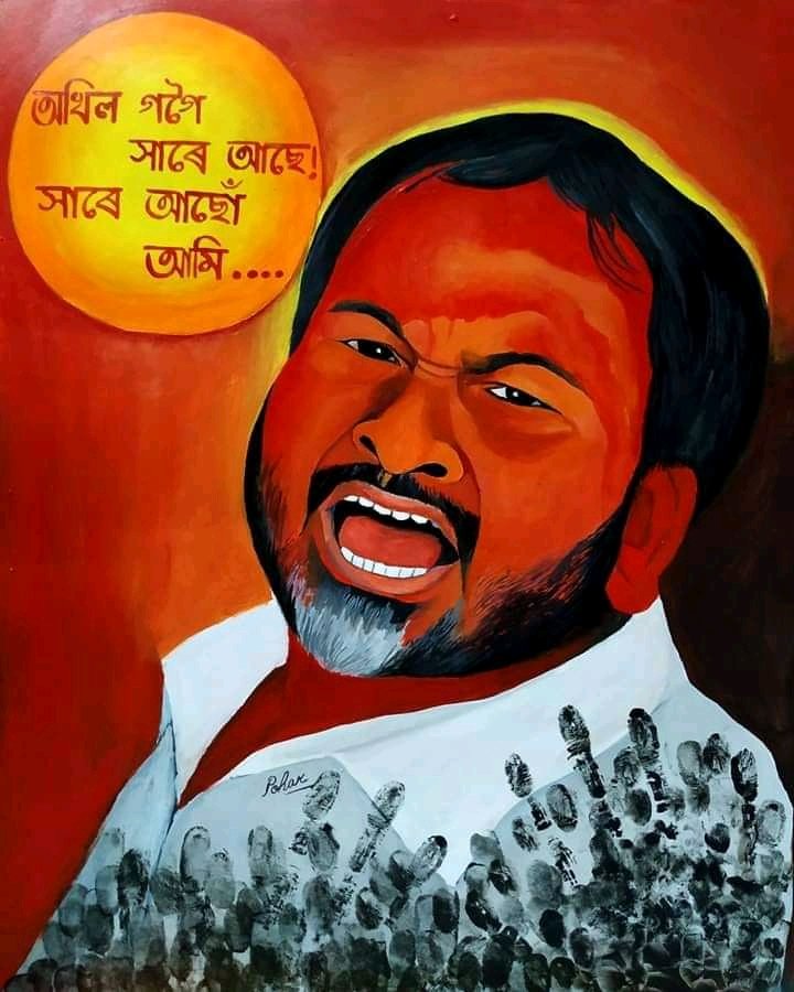 Oraha10's tweet photo. #ReleaseAkhilGogoi
#JusticeForAkhilGogoi 
#ReleaseallantiCAAactivists https://t.co/vna6OJLyQP
