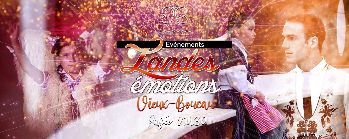 Retrouver l'habit de lumière...

📆Ce Mercredi 17 Juillet 2019 - 21h30
🏟 Vieux-boucau
🐂 1 Taureau 
📍 Landes Emotions

Dans le respect des règles sanitaires liées au COVID19