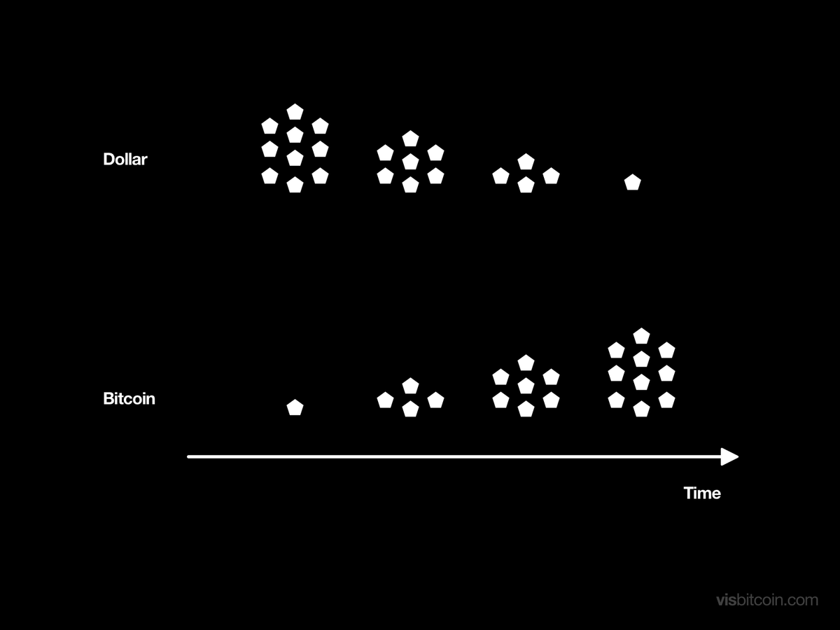 visbitcoin's tweet photo. #3 - Your purchasing power
#Bitcoin https://t.co/zky0I6Pl9j