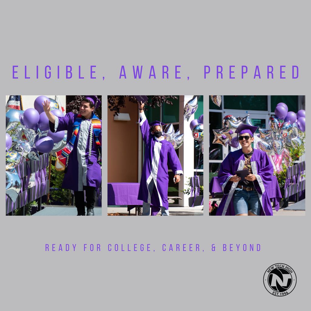 NewTechHigh's tweet photo. New Tech High students graduate ready for college, career, and beyond
#newtechhigh #eligibleawareprepared https://t.co/DeIVeGSICu