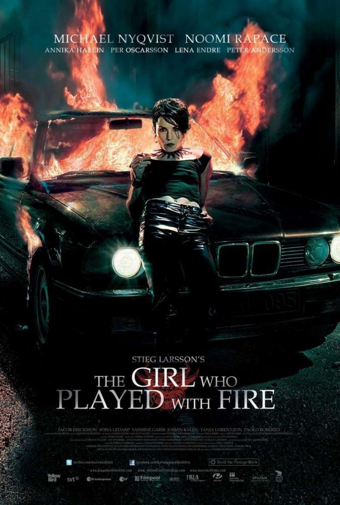 OnThisDayFilm's tweet photo. The Girl Who Played with Fire was released on this day 10 years ago (2010). #MichaelNyqvist #NoomiRapace - #DanielAlfredson https://t.co/CyLDvmbe2j https://t.co/FdVVqv6JQ0