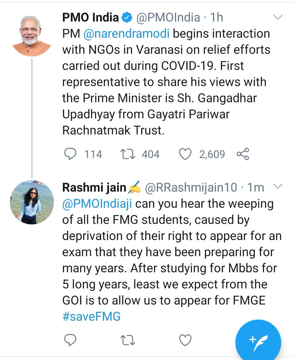 RRashmijain10's tweet image. I think ministry of health should work towards containing the covid19 and not containing students future and career @MoHFW_INDIA #savefmgs #FMGE2020