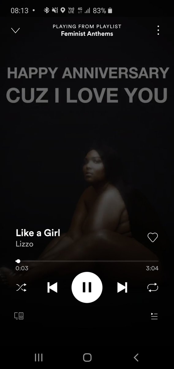 big fan of <a href="/lizzo/">LIZZO</a> lately  All about those badass women loving themselves and smashing it in whatever sphere they are in #girlpower #strongwomen #checktheplaylist pic.x.com/5QTZF78x8Q