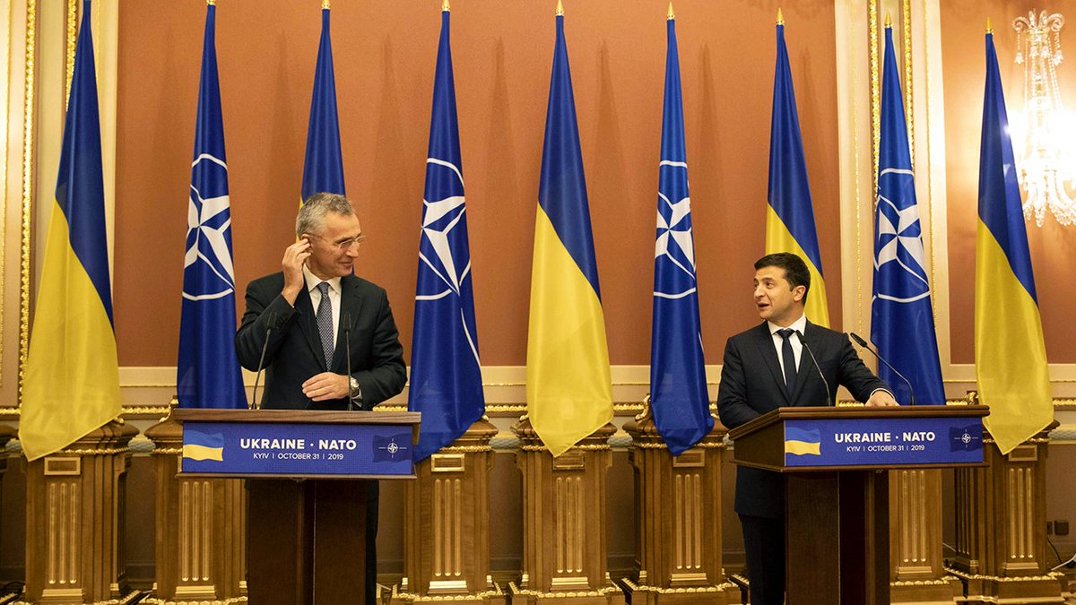 An independent and sovereign #Ukraine🇺🇦 is key to Euro-Atlantic security 

📰bit.ly/2W3ozQB #NATOreview

🗓️#OnThisDay in 1997 the NATO-Ukraine Charter was signed and the NATO-Ukraine Commission was created.