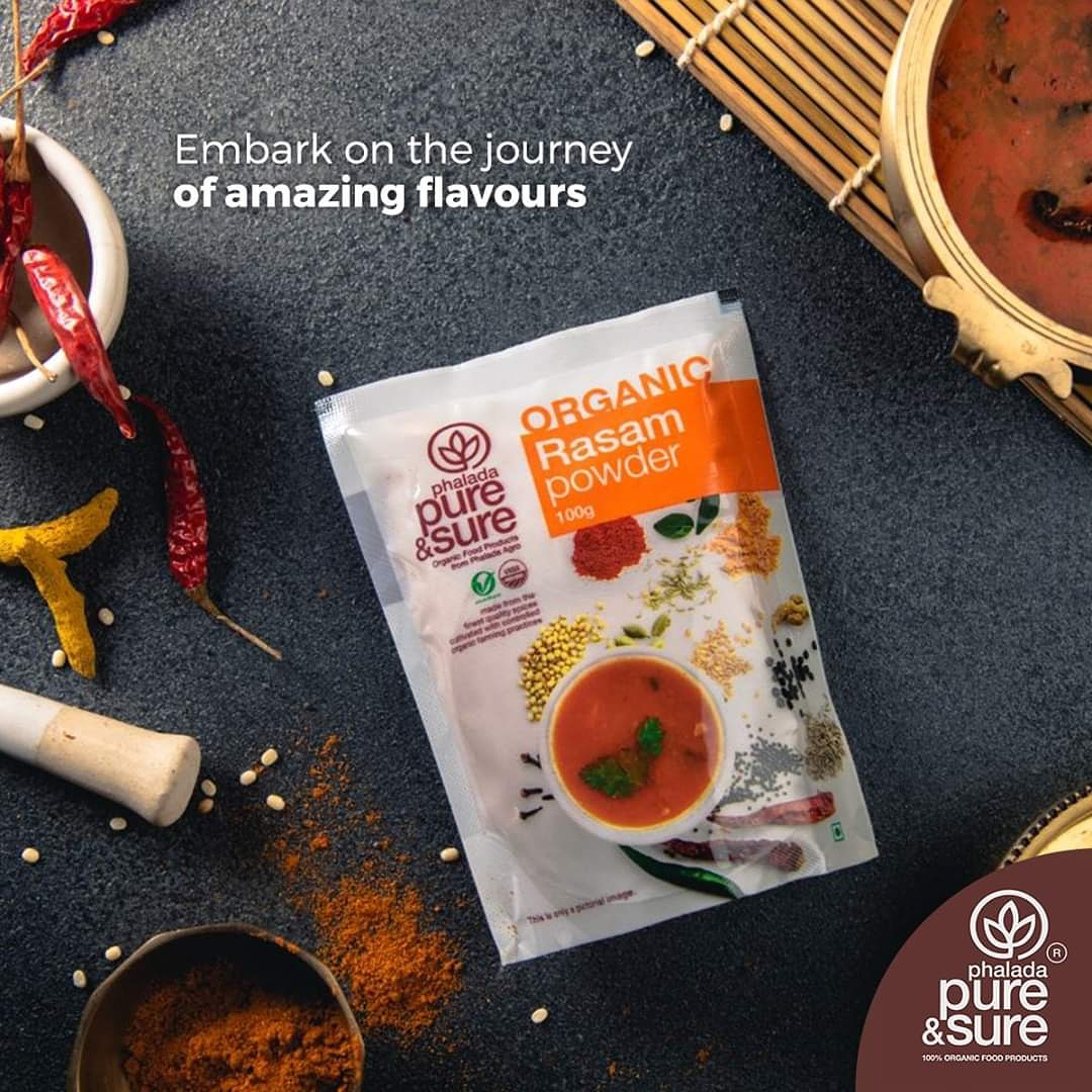 pureandsure's tweet image. Made with spices sourced from certified organic farms across India, Phalada Pure &amp;amp; Sure Organic Rasam Powder is the most convenient way to prepare delicious South Indian rasam in no time.
.
.
.
#organicfood #cleanfoodmovement #organic #healthyliving