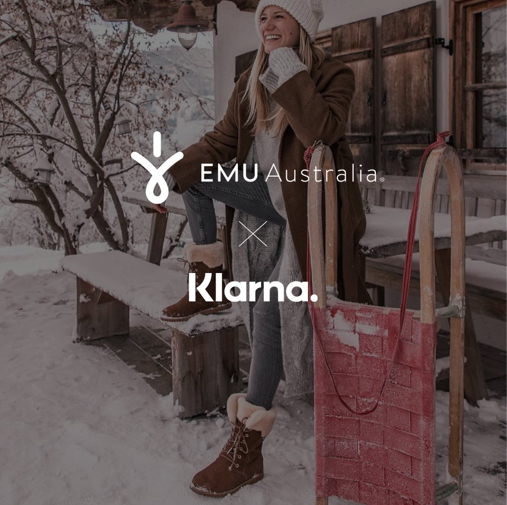 Right in time for winter and new warm boots! <a href="/EMUAustralia/">EMU Australia</a> is now live with <a href="/Klarna/">Klarna</a> across their AU, US, UK, and EU sites. By selecting Klarna at checkout, customers can buy now and pay later.

Well done Sue Meehan and the team at EMU Australia!