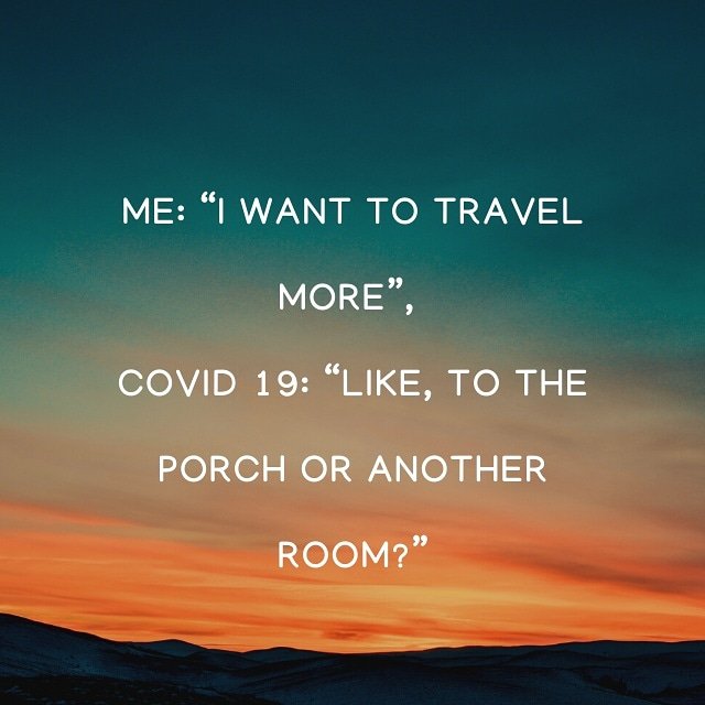 ImmersiveIndia's tweet photo. Every traveller during covid 
#covid19 #travel #Traveller #iittm https://t.co/PSC3B4Oq16