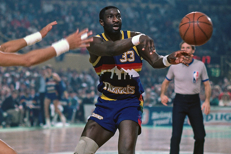 Calvin Natt: 1984-85. 23.3pts, 7.8rbd, 3.1ast, 1stl, 0.4blk. 54.6 FG%, 00 3P%, 79.3 FT%.