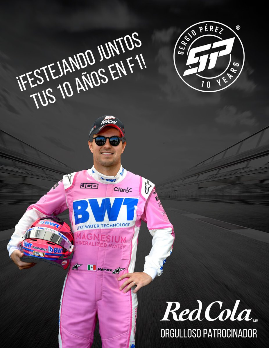 RedColaRACING1's tweet photo. Vamos a apoyar a @SChecoPerez en la segunda carrera del año de F1 en Austria. https://t.co/tiK6Vz5RJw