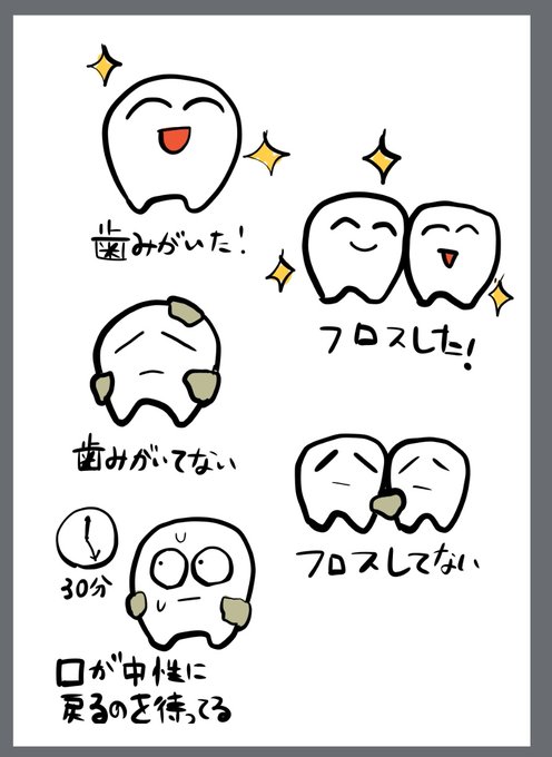 私しか使わないLINEスタンプ検討してたんだけど日常的に他人に歯磨いたことを報告することあるか? 