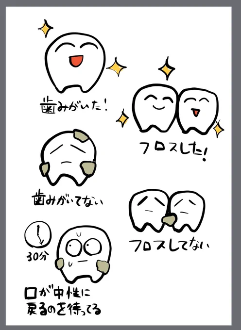 私しか使わないLINEスタンプ検討してたんだけど日常的に他人に歯磨いたことを報告することあるか? 