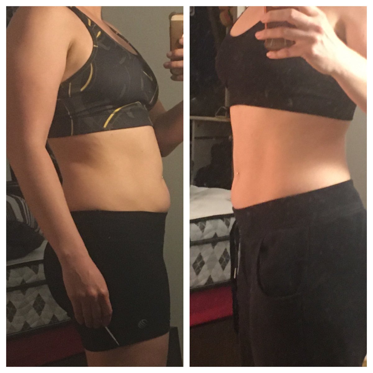 TanyaIvy's tweet photo. @KariPearce_ week 3 results, such an amazing program! #10minutes #noexcuses #powerabs https://t.co/7CMOd3Ulks