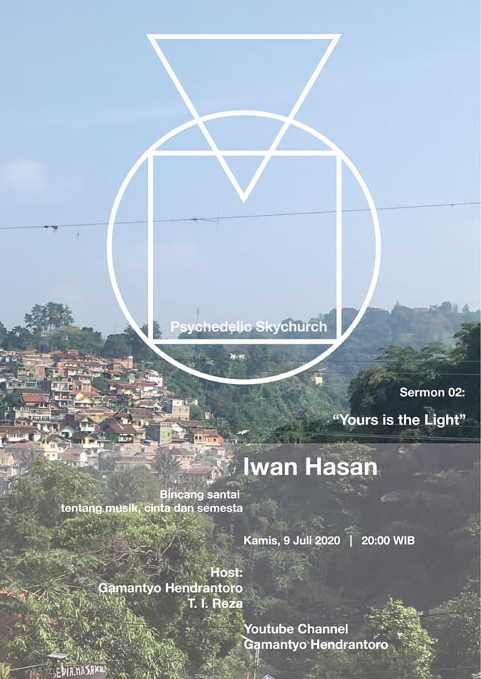 This will be an interesting chat with Iwan Hasan, the leading figure of Discus, the Indonesian prog pioneers of the internet era, as we are stopping by at so many milestones in his career to examine some of his best compositions. Join us at bit.ly/2ZkXU2B tonight at 8pm.