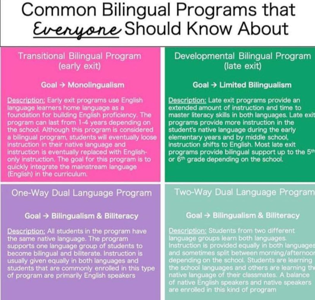 emytomita's tweet image. What type of #BilingualProgram can better prepare our students for the near future &amp;amp; help grow a more inclusive society? #DualLanguage #EmbraceLanguages #EmbraceCultures #UnderstandOthers #ValueOthers