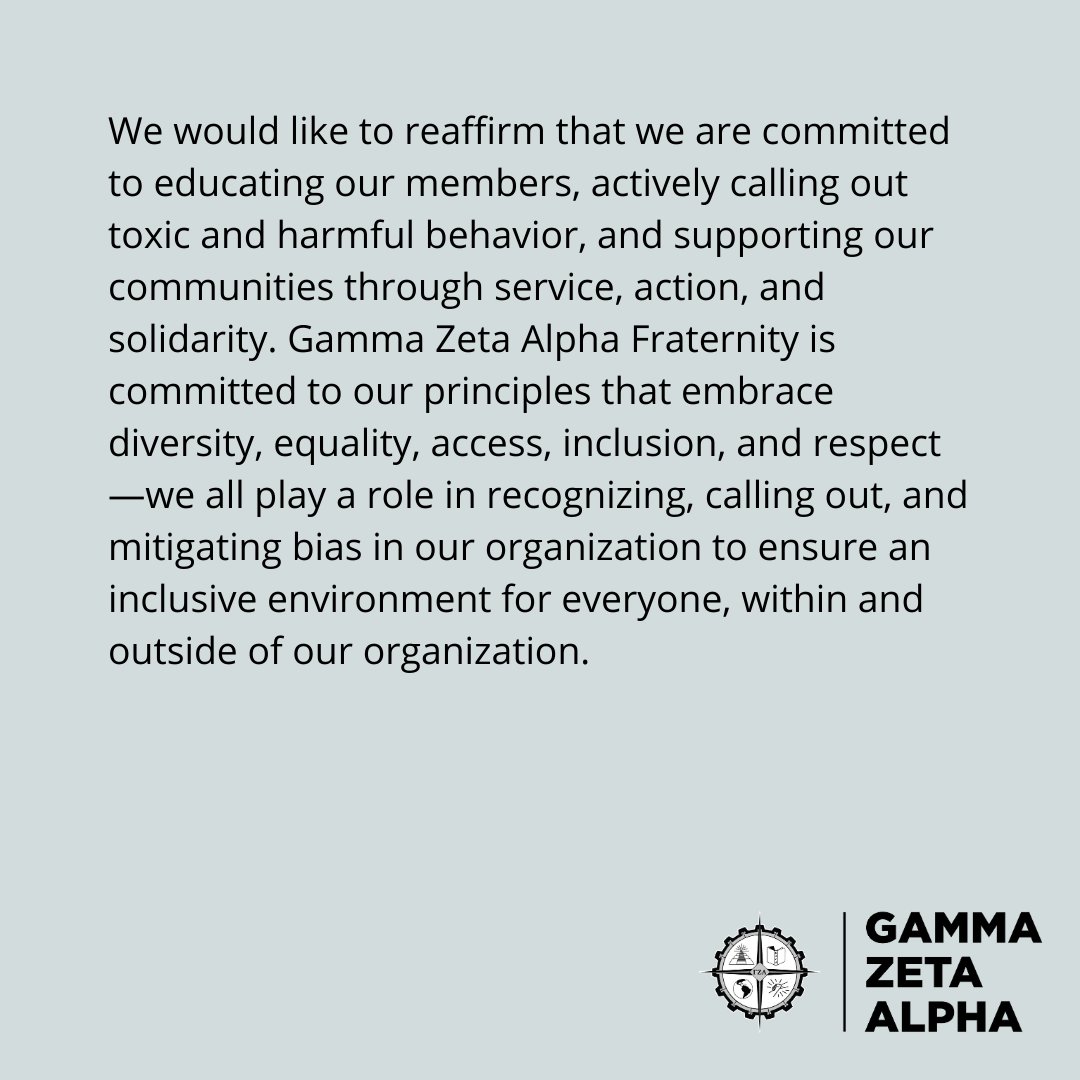 gammazetaalpha's tweet photo. Our commitment to structural changes within the organization https://t.co/4Lil3yy2YZ