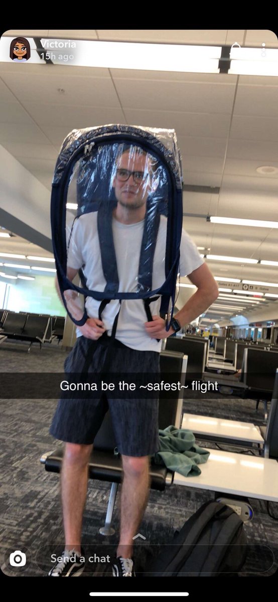 shopweatherpod's tweet photo. @LargeBarstool @BarstoolBrkfast @willcolon66 Love this! Large- will be sending you a new #ShieldPod - Allows you to walk or sit! https://t.co/cIq8d11Fw3
