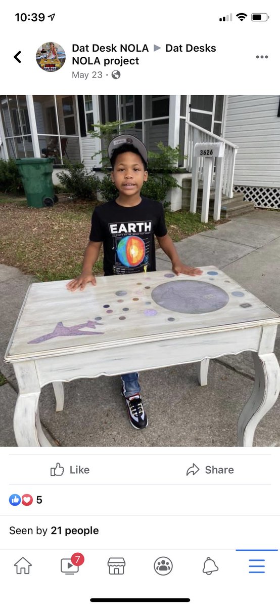 _drrody's tweet photo. #datdeskNola. Love the science at so early an age!! Future space traveler! https://t.co/RsOiF91Aew