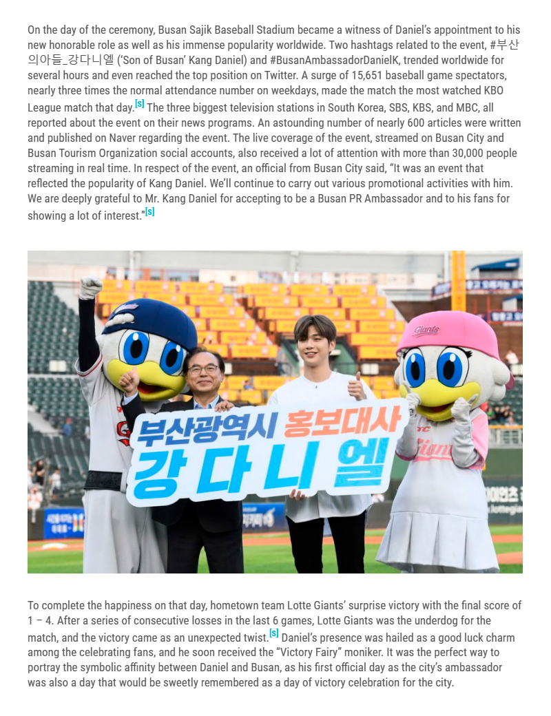 ourdaniel_com's tweet photo. New to our fandom or want to relive this moment? Check what happened in one of the most memorable days for DANITY, and how @konnect_danielk became the "Victory Fairy" for many baseball fans.
#KANGDANIEL #๊ฐ๋ค๋์
#MAGENTA #OurDaniel
More photos
https://t.co/YyT3b4u5E2 https://t.co/7V4wyEwx1w