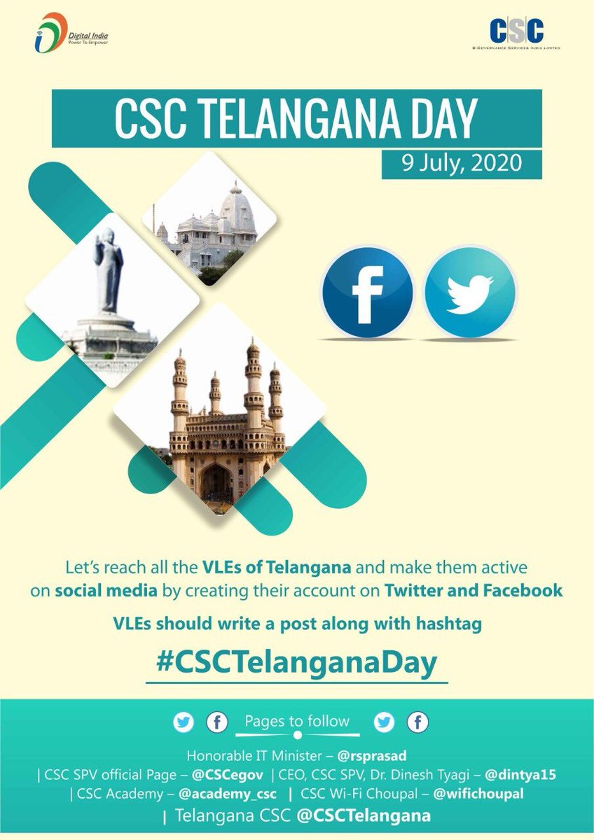 KondiSaikumar's tweet photo. wish you Happay #CSCTelanganaDay 
@CSCTelangana  all Vles https://t.co/GkmqtuZ6yn