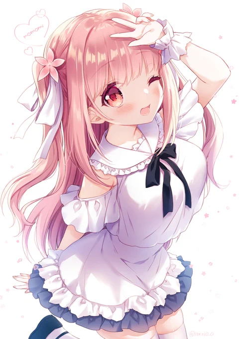 プリコネガチャ配信アーカイブ見ながら描きました #ももまーと 